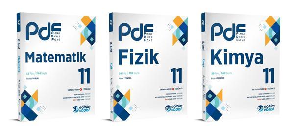 Eğitim Vadisi 2024 11. Sınıf Matematik + Fizik + Kimya Pdf Seti 3 Kitap - Eğitim Vadisi - Image 1
