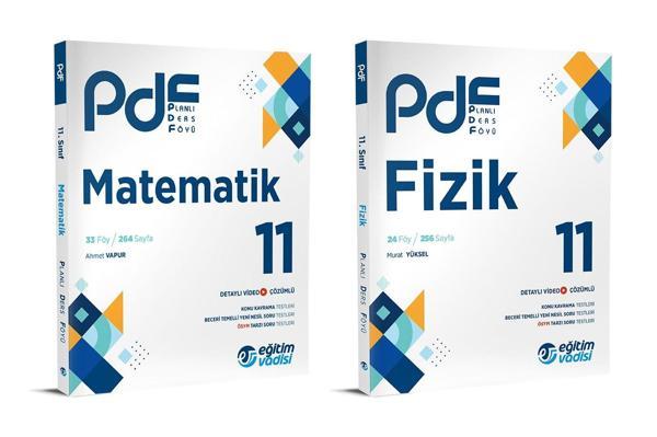 Eğitim Vadisi 2024 11. Sınıf Matematik + Fizik Pdf Seti 2 Kitap - Eğitim Vadisi - Image 1