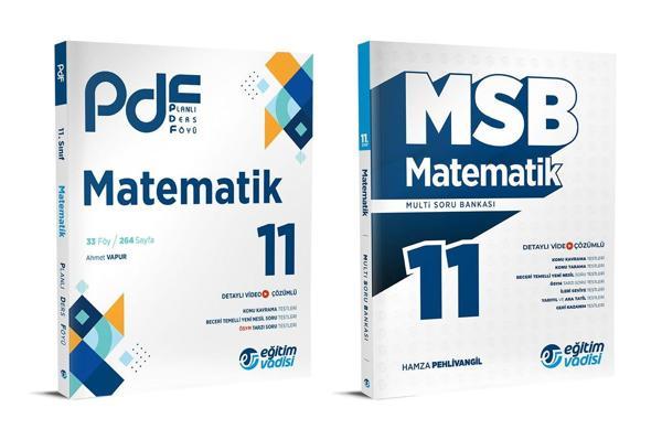 Eğitim Vadisi 2024 11. Sınıf Matematik Pdf + Soru Seti 2 Kitap - Eğitim Vadisi - Image 1