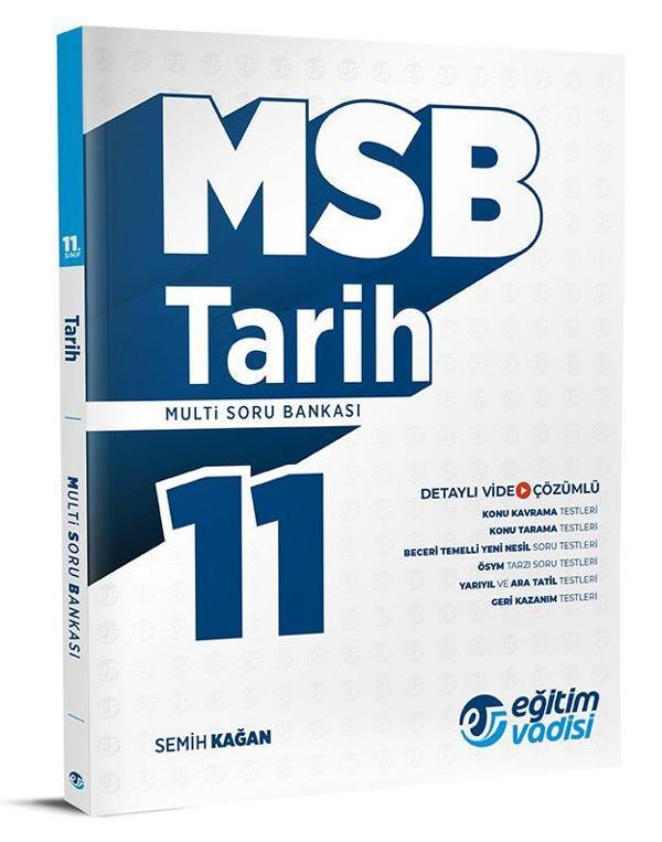 Eğitim Vadisi 2024 11. Sınıf Tarih Multi Soru Bankası - Eğitim Vadisi - Image 1