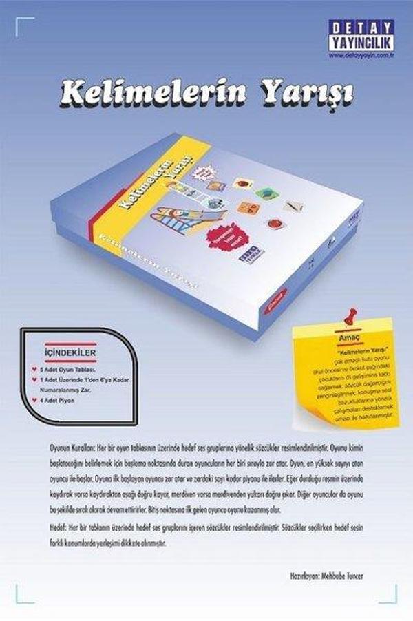 Kelimelerin Yarışı - Detay Yayıncılık - Image 1