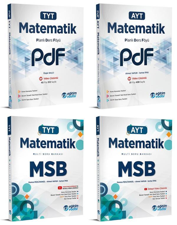 Eğitim Vadisi 2024 Tyt Ayt Matematik Pdf + Msb Seti 4 Kitap - Eğitim Vadisi - Image 1