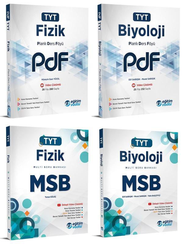 Eğitim Vadisi 2024 Tyt Fizik + Biyoloji Pdf + Msb Seti 4 Kitap - Eğitim Vadisi - Image 1