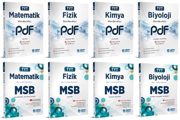 Eğitim Vadisi 2024 Tyt Matematik + Fizik + Kimya + Biyoloji Pdf + Msb Seti 8 Kitap - Eğitim Vadisi - Image 1