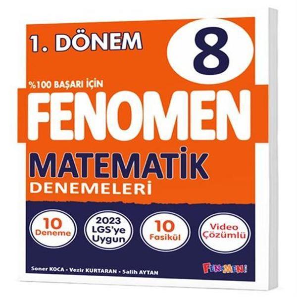 Fenomen Okul 2024 8. Sınıf Lgs 1. Dönem Matematik 10 Deneme - Image 1