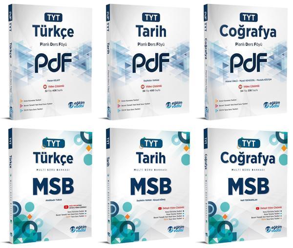 Eğitim Vadisi 2024 Tyt Türkçe + Tarih + Coğrafya Pdf + Msb Seti 6 Kitap - Eğitim Vadisi - Image 1