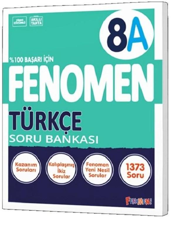 Fenomen Okul 2024 8. Sınıf Türkçe Soru Bankası A Yeni Nesil Kolay - Image 1