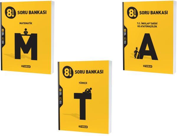 Hız Lgs 2024 8. Sınıf Matematik + Türkçe + İnkılap Tarihi Soru Seti 3 Kitap - Hız Yayınları - Image 1