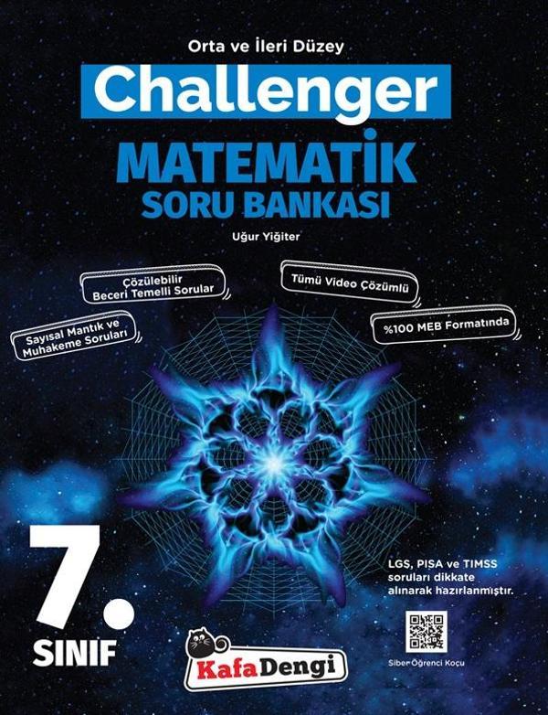 Kafadengi 2024 7. Sınıf Matematik Challenger Soru Bankası - Kafa Dengi - Image 1