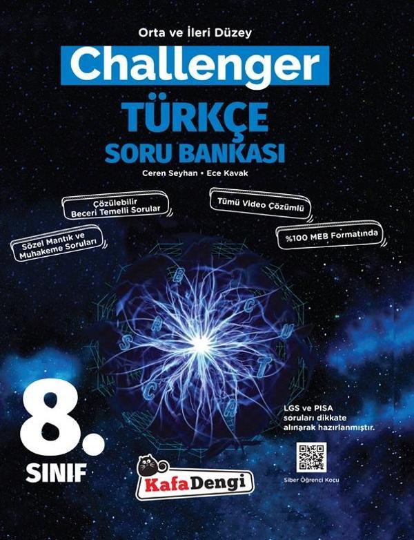 Kafadengi 2024 8. Sınıf Lgs Türkçe Challenger Soru Bankası - Kafa Dengi - Image 1