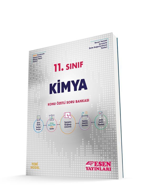 Esen 11. Sınıf Kimya Konu Özetli Soru Bankası 2023 - Esen Yayıncılık - Eğitim - Image 1