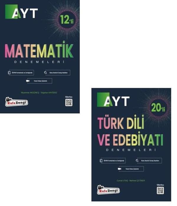 Kafadengi 2024 Ayt Matematik Türk Dili Branş Deneme Seti - Kafa Dengi - Image 1