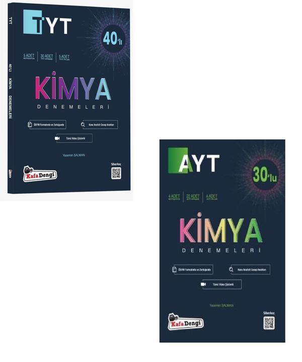 Kafadengi 2024 Tyt Ayt Kimya Branş Denemesi Seti - Kafa Dengi - Image 1