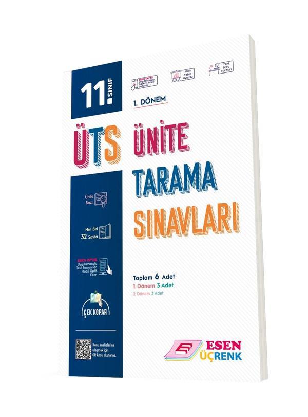 Esen Üçrenk 11. Sınıf Ünite Tarama Sınavarı 2023 - Esen Yayıncılık - Eğitim - Image 1