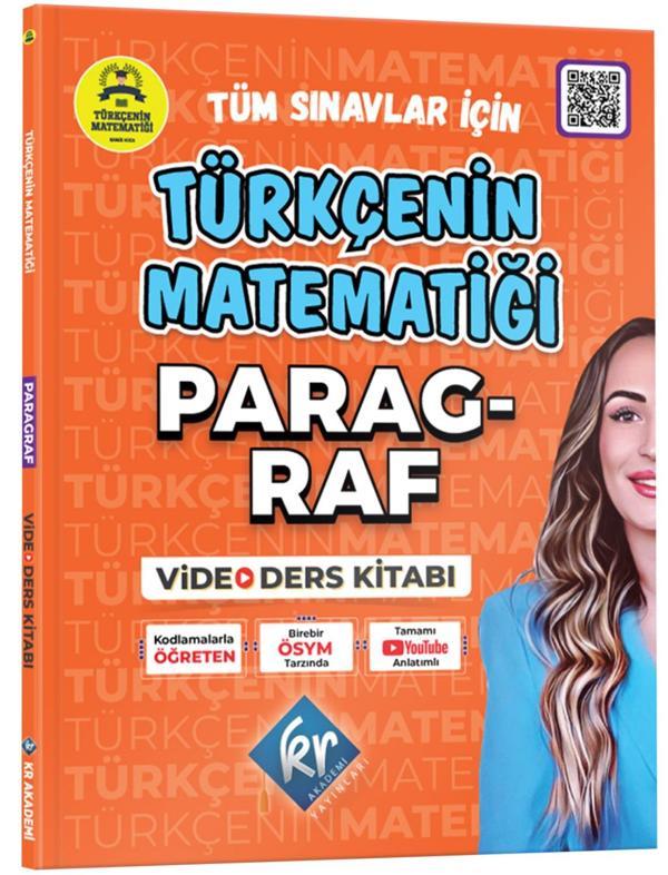 Kr Akademi 2024 Tyt Ayt Gamze Hoca Türkçenin Matematiği Paragraf Video Ders Kitabı	 - KR Akademi - Image 1