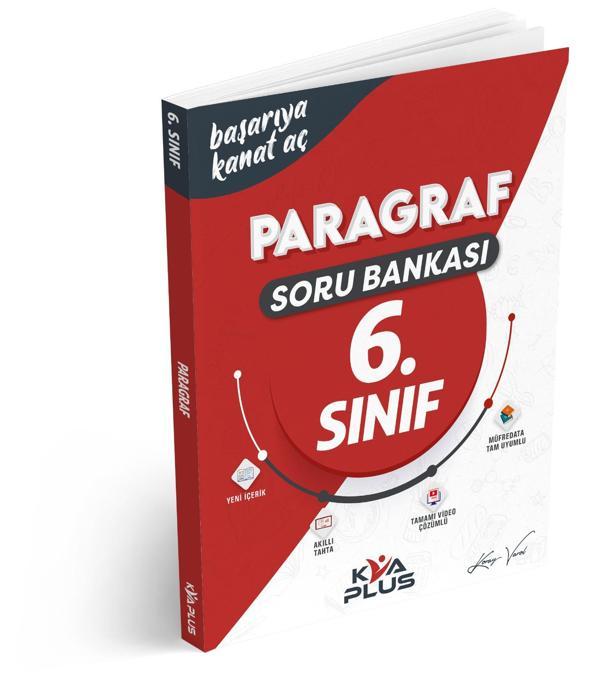 Kva 2024 6. Sınıf Paragraf Soru Bankası - KVA Yayınları - Image 1