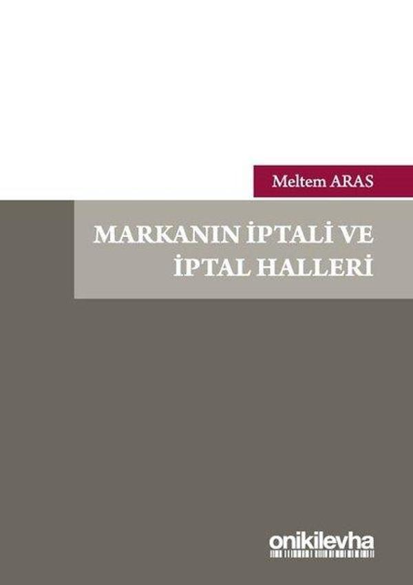 Markanın İptali ve İptal Halleri - On İki Levha Yayıncılık - Image 1