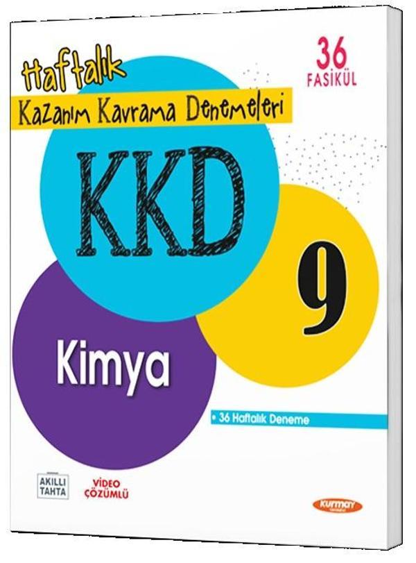 Kurmay 2024 9. Sınıf Kimya Kazanım Kavrama Denemeleri 36 Fasikül - Kurmay Yayınları - Image 1