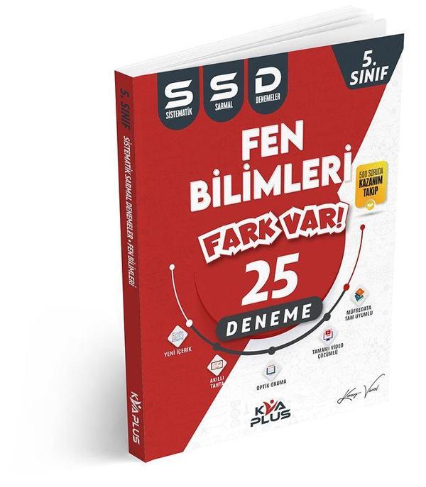 Kva 2024 5. Sınıf Fen Bilimleri 25 Sistematik Sarmal Deneme - KVA Yayınları - Image 1