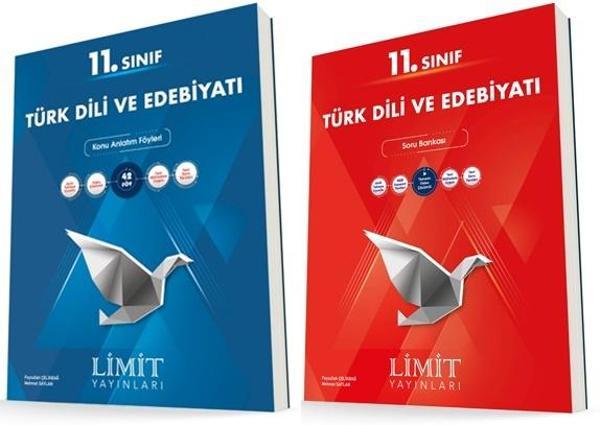 Limit 11. Sınıf Türk Dili Ve Edebiyatı Konu Föyleri + Soru Seti 2 Kitap 2023 - Limit Yayınları - Image 1