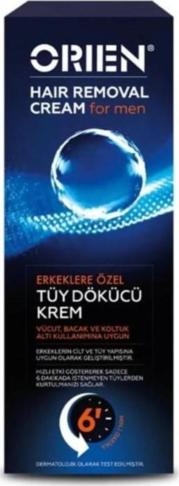 Orien Erkek Tüy Dökücü Krem 100 ML - Image 1