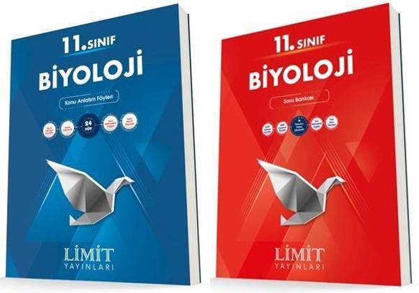 Limit 11. Sınıf Biyoloji Konu Föyleri + Soru Seti 2 Kitap 2023 - Limit Yayınları - Image 1