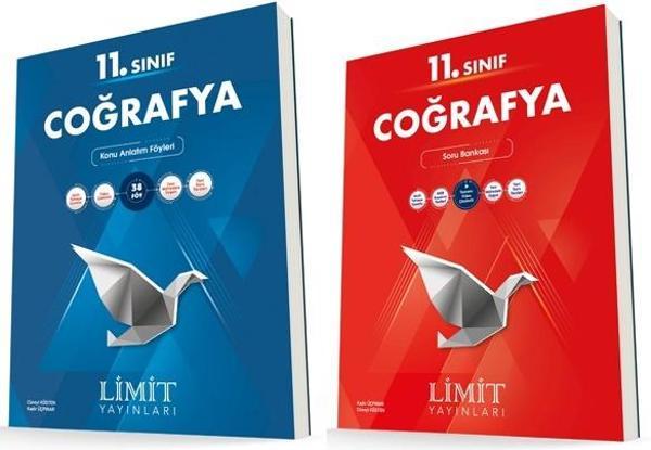 Limit 11. Sınıf Coğrafya Konu Föyleri + Soru Seti 2 Kitap 2023 - Limit Yayınları - Image 1