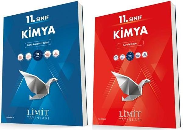 Limit 11. Sınıf Kimya Konu Föyleri + Soru Seti 2 Kitap 2023 - Limit Yayınları - Image 1