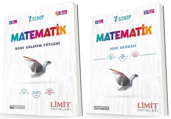 Limit 7. Sınıf Matematik Konu Föyleri + Soru Seti 2 Kitap 2023 - Limit Yayınları - Image 1