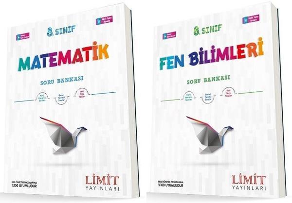 Limit 8. Sınıf Matematik + Fen Bilimleri Soru Seti 2 Kitap 2023 - Limit Yayınları - Image 1