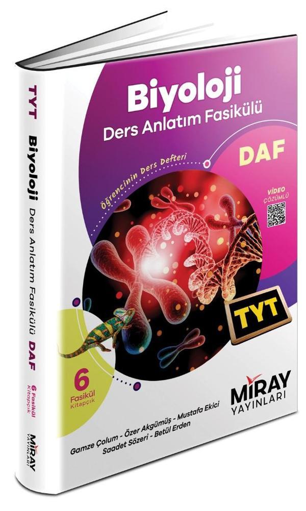 Miray 2024 Tyt Biyoloji Ders Anlatım Fasikülleri - Miray Yayınları - Image 1