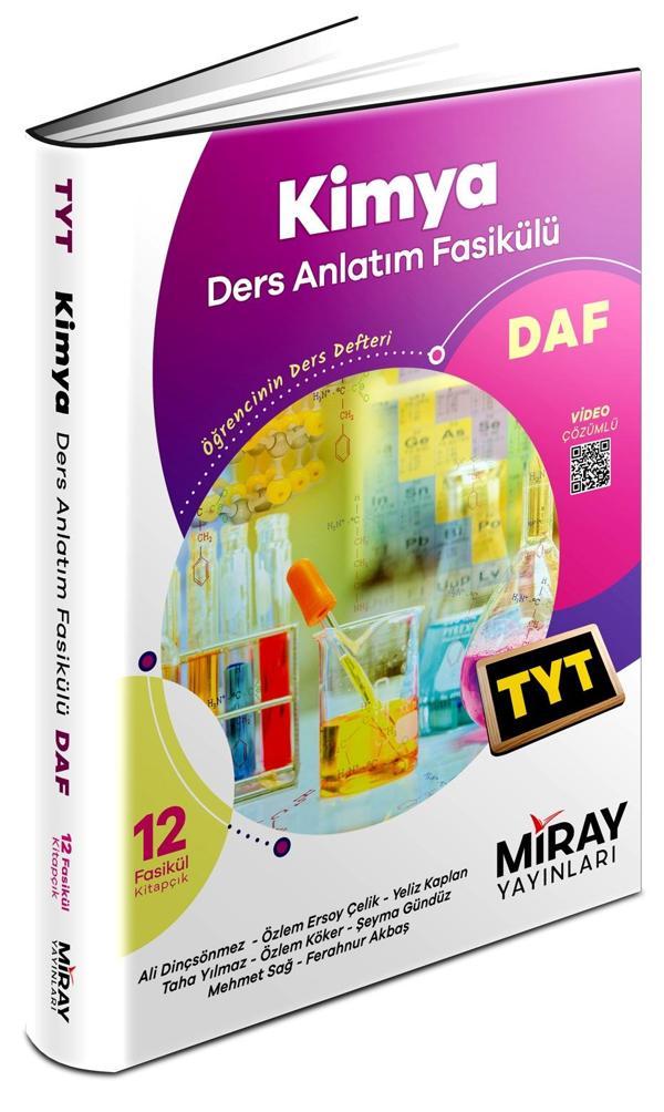 Miray 2024 Tyt Kimya Ders Anlatım Fasikülleri - Miray Yayınları - Image 1