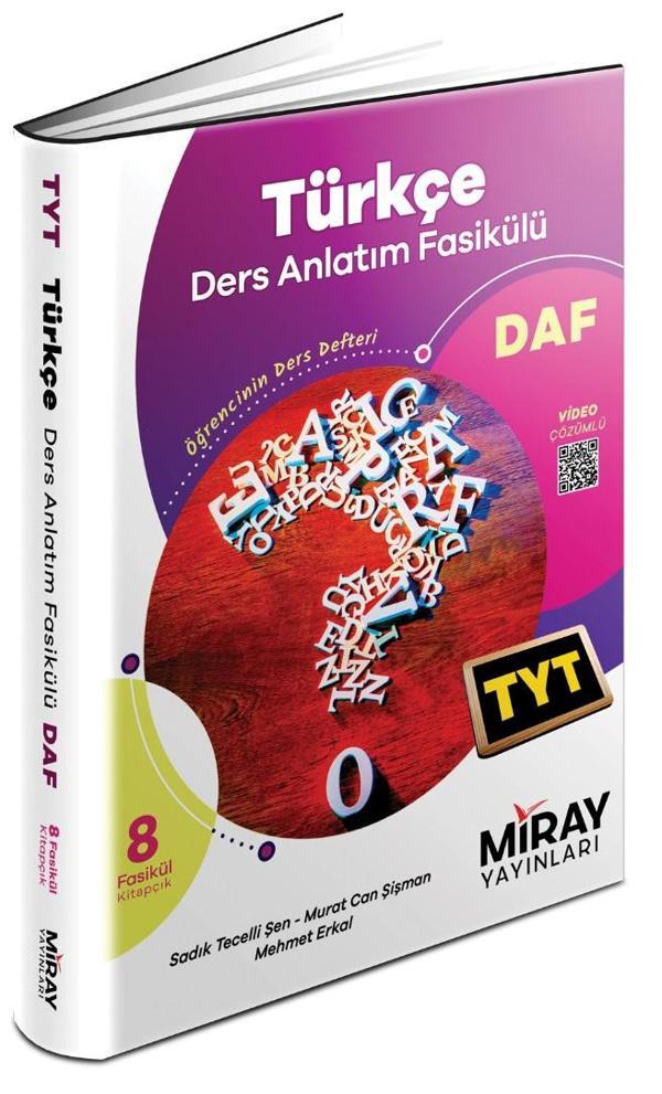 Miray 2024 Tyt Türkçe Ders Anlatım Fasikülleri - Miray Yayınları - Image 1