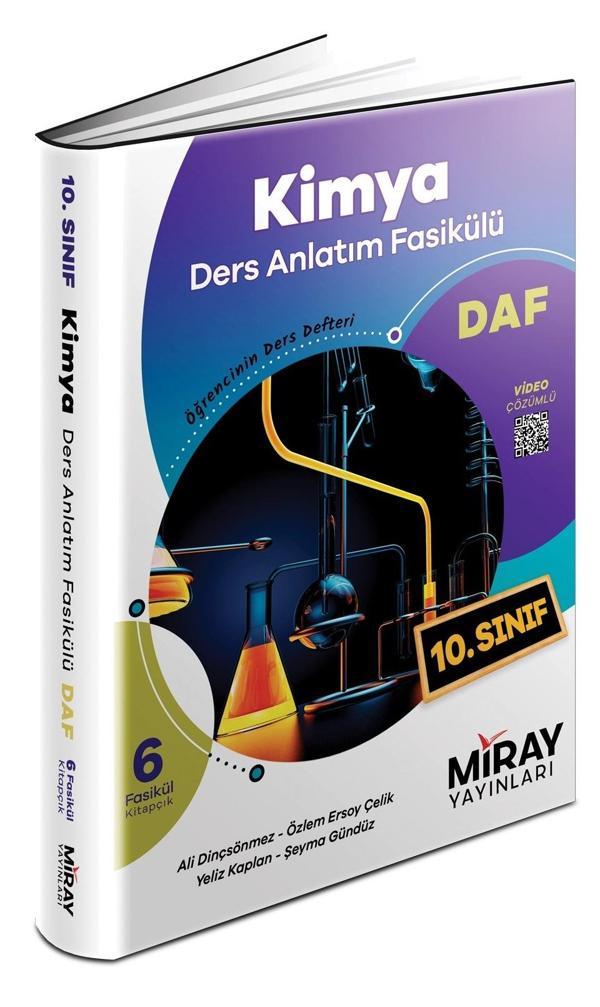 Miray 2024 10. Sınıf Kimya Ders Anlatım Fasikülleri - Miray Yayınları - Image 1