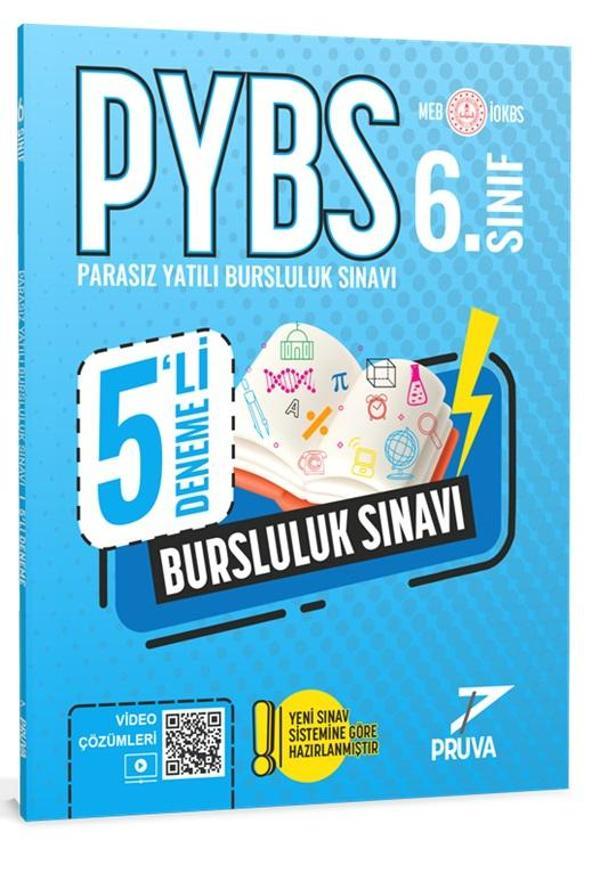 Pruva Akademi 6. Sınıf Pbys Bursluluk 5 Li Deneme 2023 - Pruva Akademi - Image 1