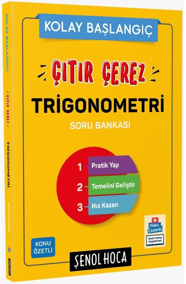 Şenol Hoca 2024 Ayt Çıtır Çerez Trigonometri - Şenol Hoca Yayınları - Image 1