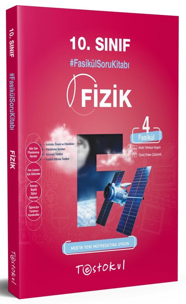 Test Okul 10. Sınıf Fizik Fasikül Soru Kitabı Bankası 2023 - TestOkul Yayınları - Image 1