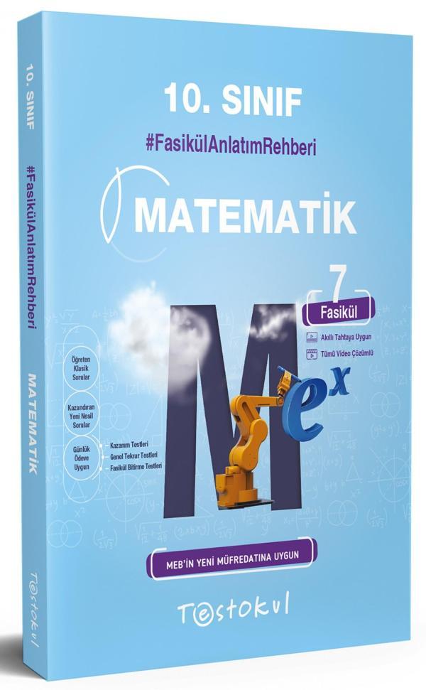 Test Okul 10. Sınıf Matematik Fasikül Anlatım Rehberi 2023 - TestOkul Yayınları - Image 1