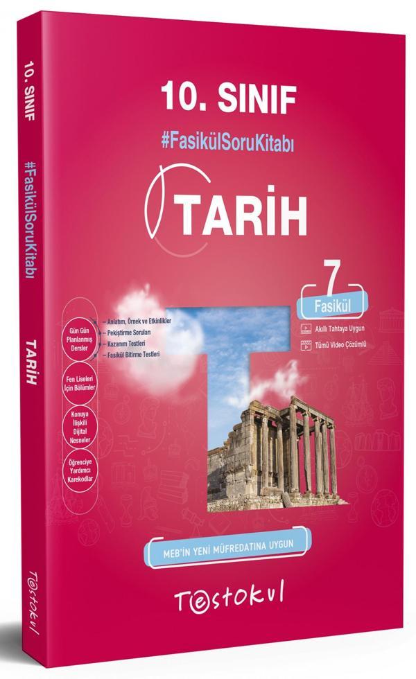 Test Okul 10. Sınıf Tarih Fasikül Soru Kitabı Bankası 2023 - TestOkul Yayınları - Image 1