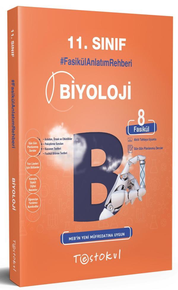 Test Okul 11. Sınıf Biyoloji Fasikül Anlatım Rehberi 2023 - TestOkul Yayınları - Image 1