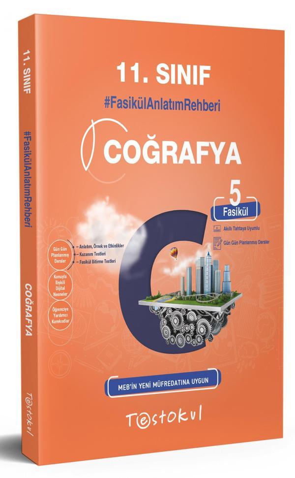 Test Okul 11. Sınıf Coğrafya Fasikül Anlatım Rehberi 2023 - TestOkul Yayınları - Image 1