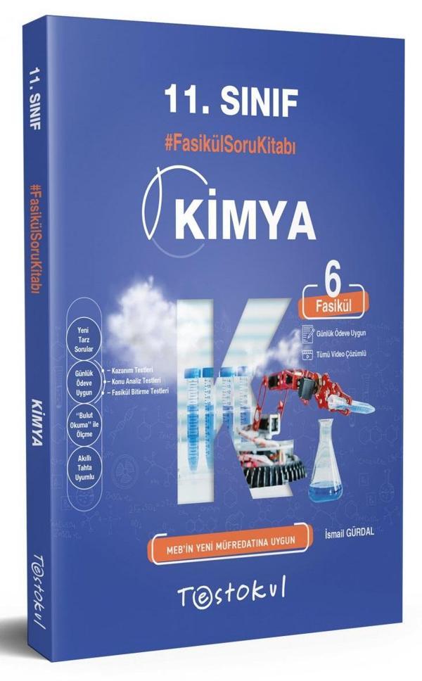 Test Okul 11. Sınıf Kimya Fasikül Soru Kitabı Bankası 2023 - TestOkul Yayınları - Image 1