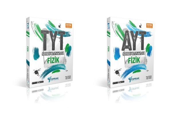 Toprak 2024 Tyt Ayt Fizik Soru Bankası Seti 2 Kitap - Toprak Yayınları - Image 1