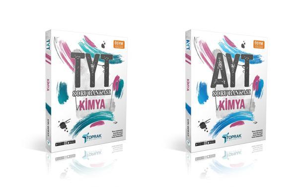Toprak 2024 Tyt Ayt Kimya Soru Bankası Seti 2 Kitap - Toprak Yayınları - Image 1