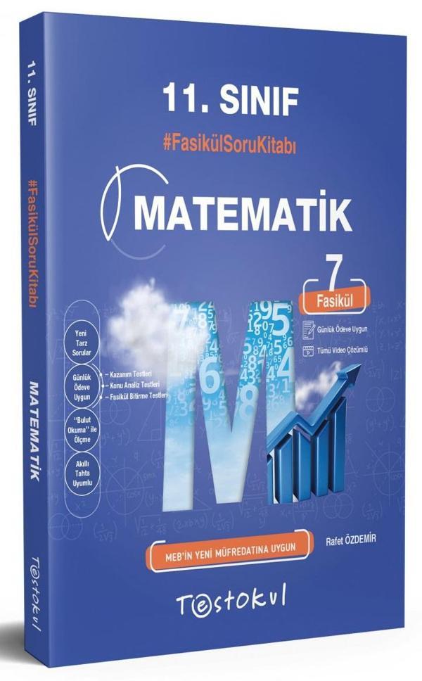Test Okul 11. Sınıf Matematik Fasikül Soru Kitabı Bankası 2023 - TestOkul Yayınları - Image 1