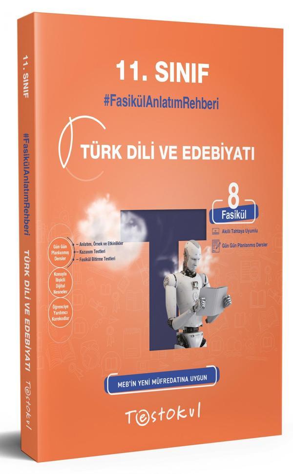 Test Okul 11. Sınıf Türk Dili Ve Edebiyatı Fasikül Anlatım Rehberi 2023 - TestOkul Yayınları - Image 1