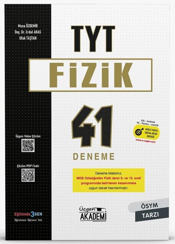 Üçgen Akademi 2024 Tyt Fizik 41 Li Deneme Sınavı - Üçgen Akademi - Image 1