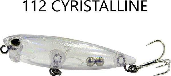 Fujin Hydra 65mm 5.5gr LRF Su Üstü Maket Balık 112 CYRISTALLINE - Image 1