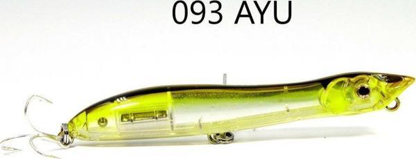 Fujin Z-Walker 100mm 11gr Su Üstü Maket Balık 015R BROWN PURPLE - Image 1