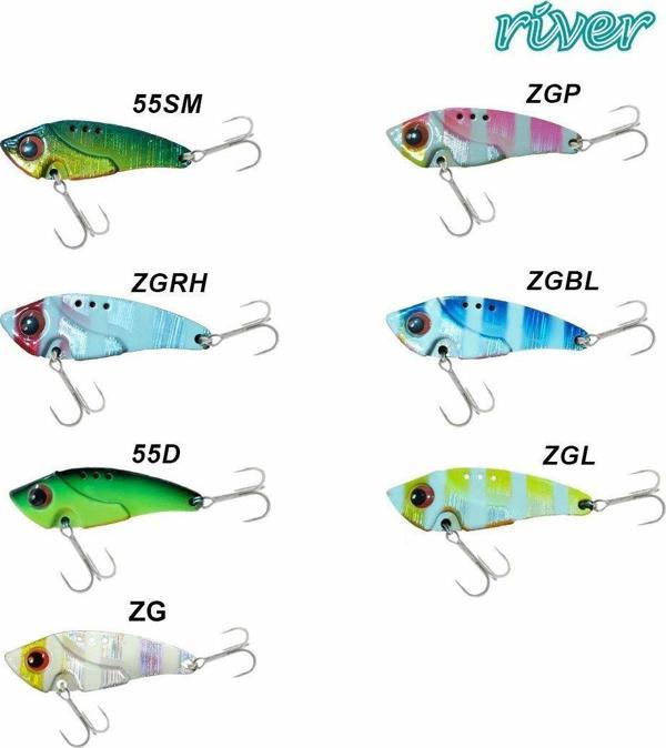 River Sebastian 3D VIB. 20 g. Sahte Yem 34G GLOW - Image 1